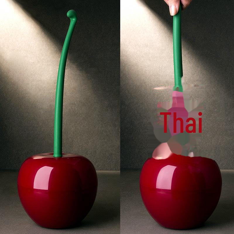 

Набор пластиковых туалетных ёршиков Cherry — очистите каждый уголок! оранжевый