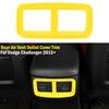 Rear Air Conditioner Vent Outlet Trim Cover for Dodge Challenger 2015-19 Yellow