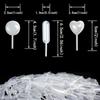 50 Pcs 4ml Sauce Droppers Mini Squeeze Transfer Pipettes Disposable Squeeze Transfer Pipettes Liquor Injectors Durable