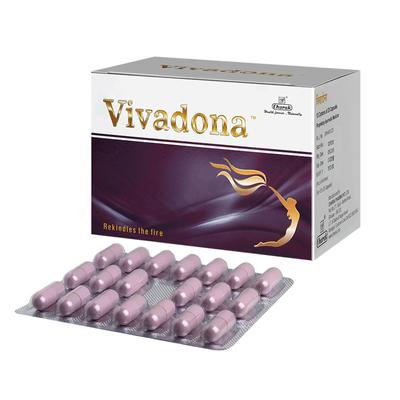 Vivadona 20 Kapseln Kräuterfruchtbarkeitsunterstützung für Frauen