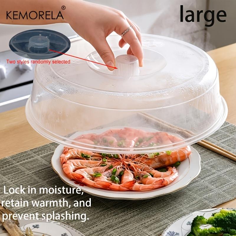 Microwave Dish Cover Refrigerator Fresh- Keeping Dish Cover Anti Splatter Sealing Cover Lid Cold & Heat Resistant Kitchen Tools