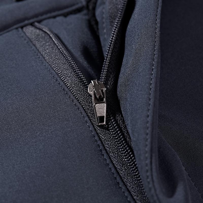 Men's and Women's Winter Fleece-Lined Windproof Pants: Warm, Thickened Softshell for Outdoor Wear, Available In Plus Sizes