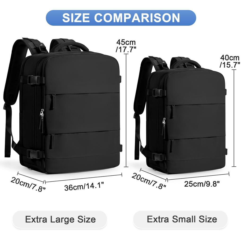 Laptop Backpack for Women/Men College School Backpack, Ryanair Backpack 40x20x25 Cabin Bag, Travel Backpack for Easyjet 45x36x20