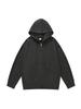 Fall Hooded Knit Cardigan Loose Zip Pocket Sweatshirt Unisex Casual Outerwear