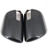 For TOYOTA Hilux Vigo 2004-2015 car Black carbon fibre Rearview mirror cover trim 2005 2006 2007 2008 2009 2011 2012 2013 2014