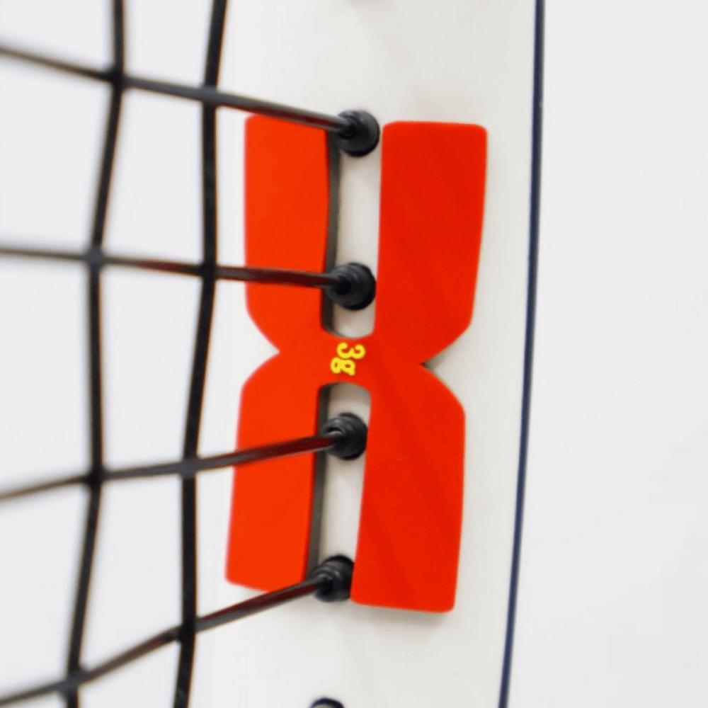 6PCS H Shape Tennis Racket Weight Strips Silicone Tennis Racquet Tapes  Racket Customization 6pcs