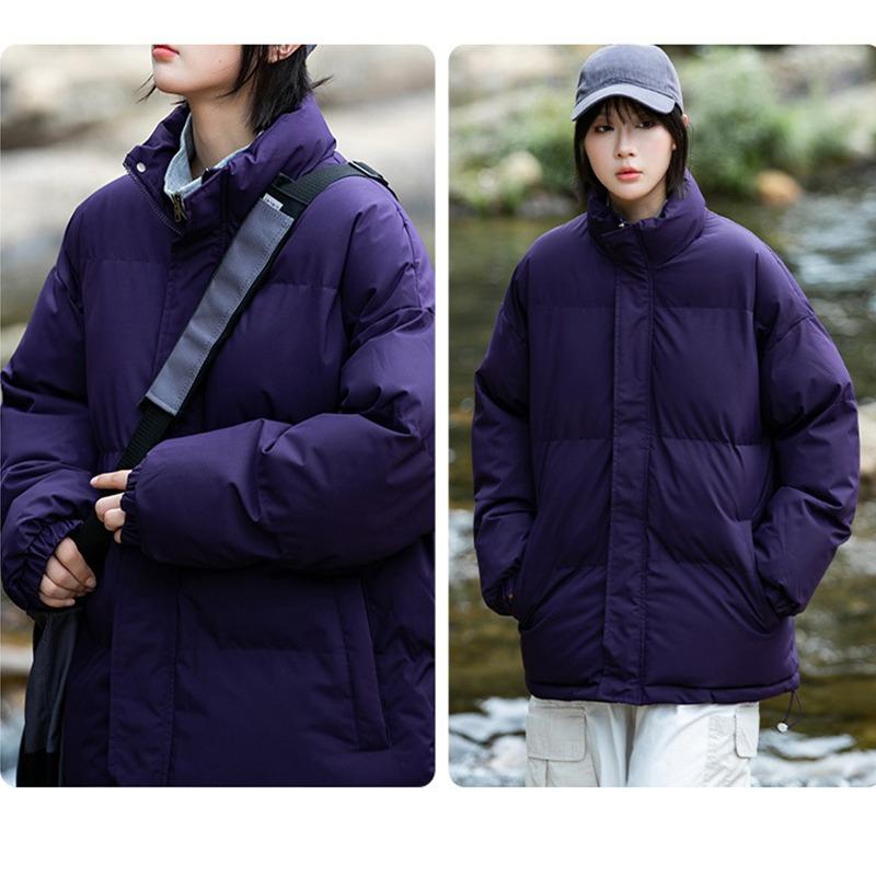Winterjacken Leicht Warm Entendaunen Gefüllt Verdickt Kältefest Warm Winddicht Wasserdicht Outdoor Sport Baumwollmäntel Plus Samtjacken