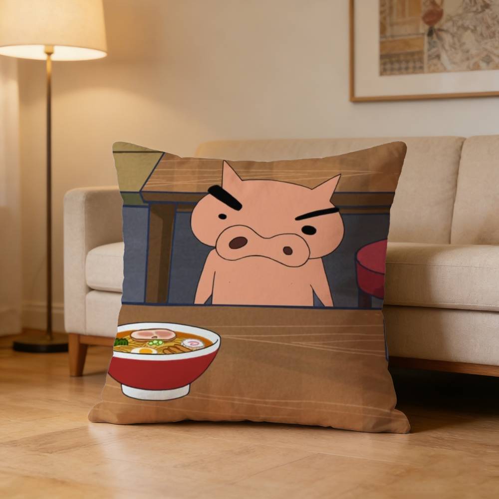 B-Buriburi Zaemon Pillow Case Pattern Printed Pillowcase For Living Room Sofa Cushion Cover