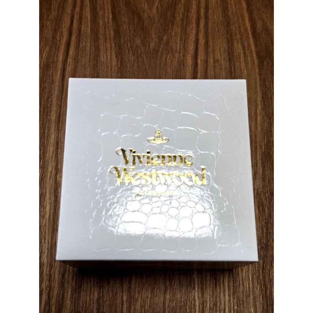 Used Vivienne Westwood Analog Watch Silver Box with Instruction Manual