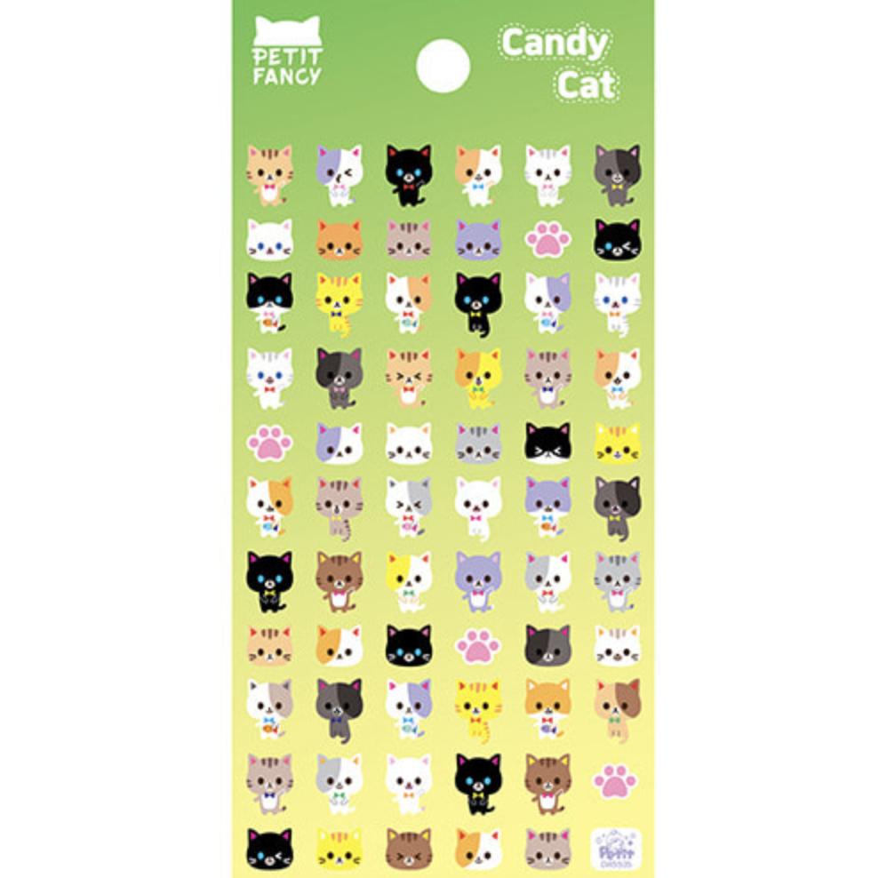 Petit Fancy Sevimli Hayvan Çıkartmaları 2 (Her Biri 10 Adet) - 29 Seçenek (Üç Boyutlu/Kore/Dekorasyon/Kendin Yap Scrapbooking)