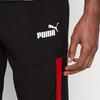 Puma ACM Prematch Woven Pants With Letter Print And Contrast Elastic Waist Men Bottoms Black 769277-01