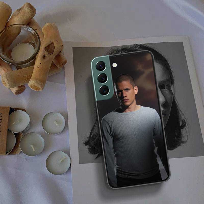Prison Break TV Series Phone Case For Samsung Galaxy S22 S25 Ultra S21 S10 Plus S26 Edge S20 S23 S24 FE Cover Silicone Soft