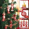 11cm Christmas Decoration Plastic Candy Hanging Christmas Tree Pendant for Home Room Decor 2026 New Year Gift Navidad Ornaments