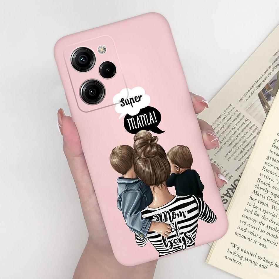 Silicone Case For Xiaomi Poco X5 Pro Pilot Bear Back Cover For POCOX5 X5Pro 5G Poco X 5 Pro Soft Matte Protective Phone Cases