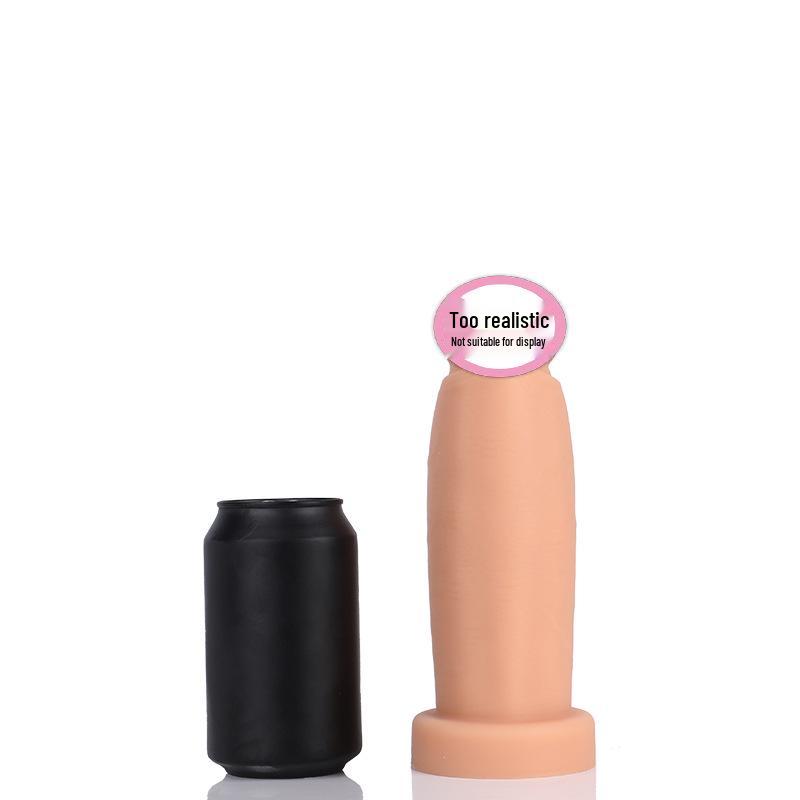 Cross-Border Thickened Liquid Silicone Anal Plug & Dilator for Men & Women