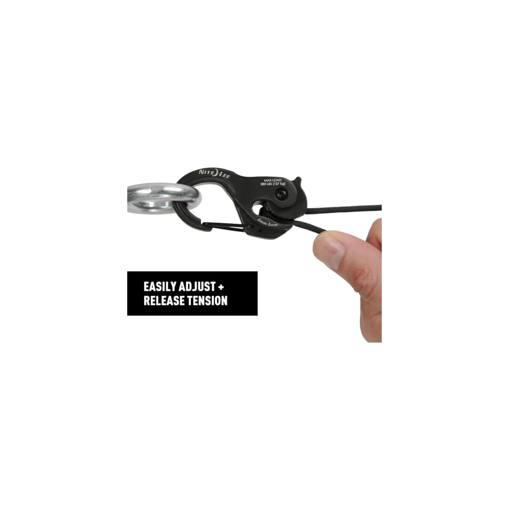 Niteize CamJam XT Black Aluminum Tent Setup Accessory NCJSA-01-R3
