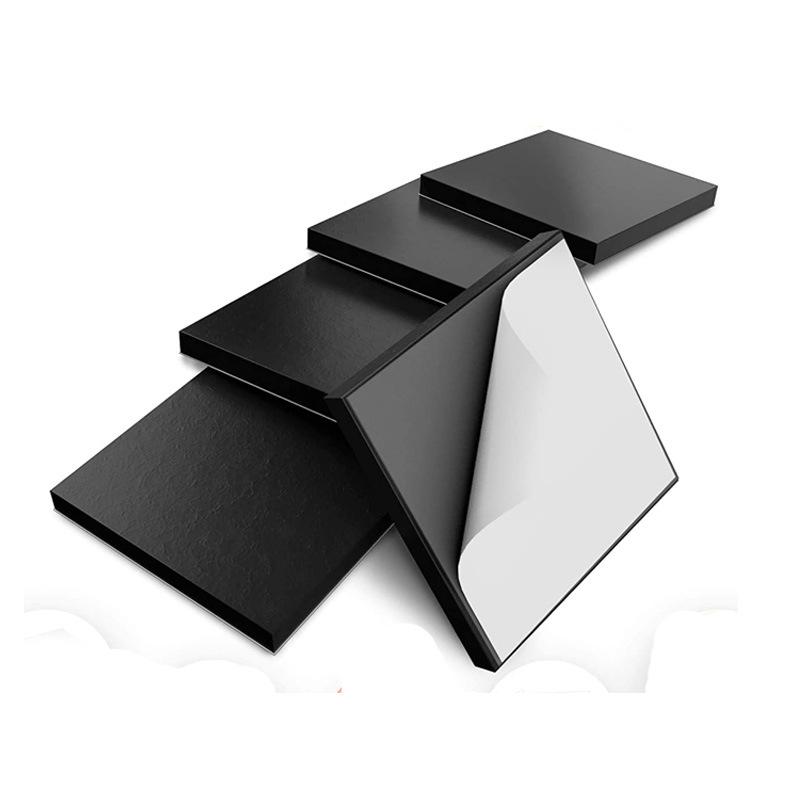 

Квадратный магнитный лист самоклеящиеся черные магниты резиновые гибкие маленькие липкие магниты наклейки DIY Craft Декор для холодильника square-10PCS