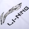 Li Ning Logo Letter Print Fashion Skin-Friendly Comfortable Versatile Round Neck Pullover Short Sleeve T-Shirt Casual Sports Set YHST165-1+YKSV147-2