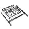 Sumnacon Pot Stand Flower Rack Iron Antique Easy to Assemble Garden Rack Gardening Rack Flower Stand Pot Stand Flower Stand Indoor Outdoor Black