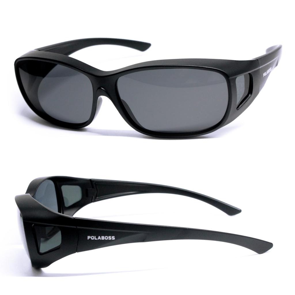 Polarized Blue Light Polarized Glasses for Wearing Over Fit Over [Adventure King] Overglasses, Sunglasses, Cut, Glasses, Stylish, Sports, Driving,