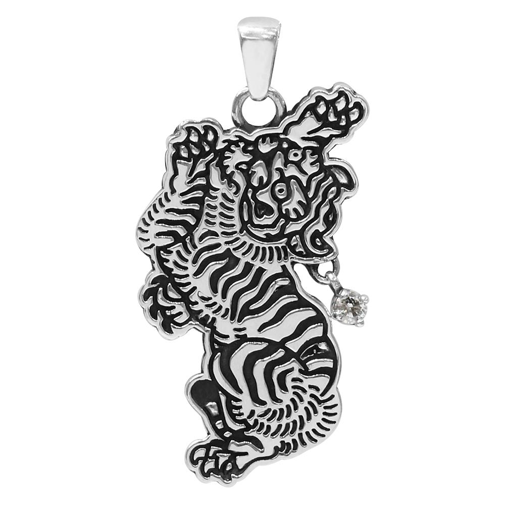 Anonymous Artisan Oldschool Koreantiger Pendant
