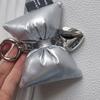Bowknot Heart Phone Charm Detachable Bow Phone Lanyard Ornament Wrist Straps