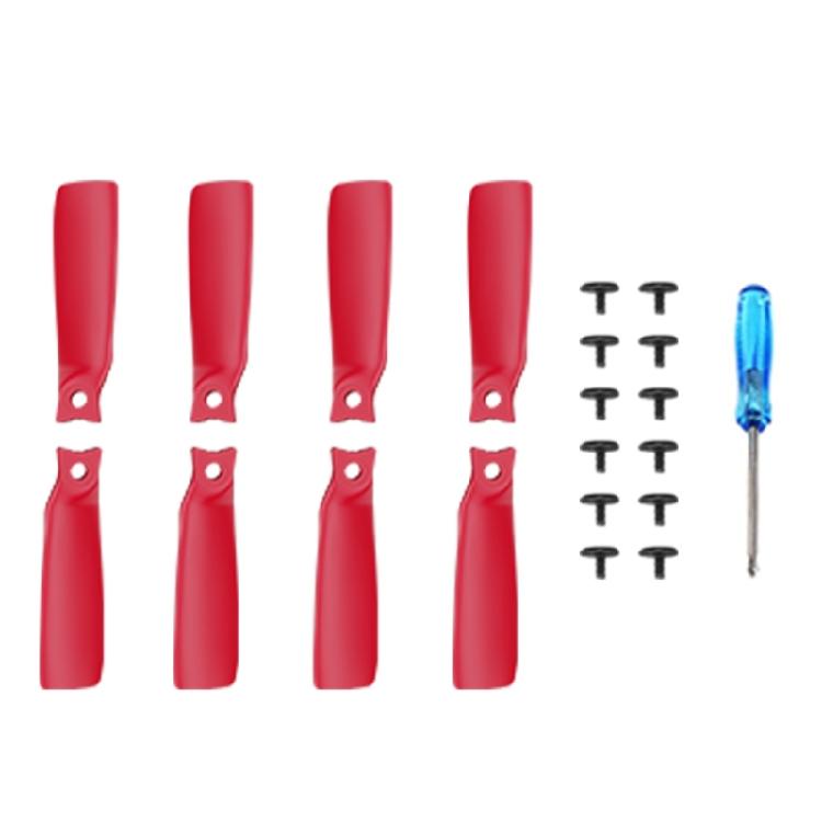 8pcs Quiet Flight Propellers Kit For Flip Drones Enhances Stability And Extends Flight Duration With Easy Mounting