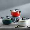 Aimude 27CM Enamel Micro Pressure Soup Pot