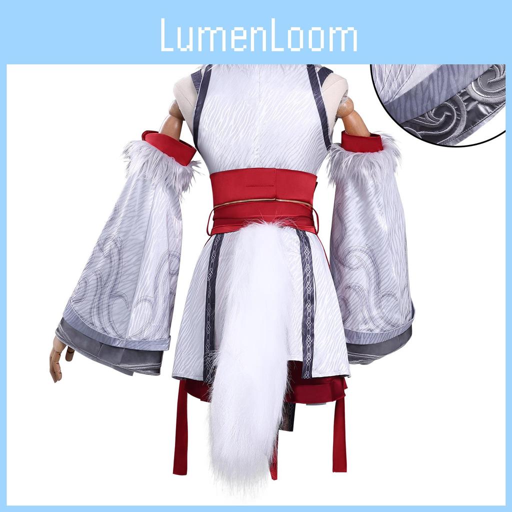 Fanren Xiuxian Zhuan Silver Moon Cosplaykostuum voor anime-rollenspelfans