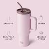 BOTTLE BOTTLE Tumbler with Straw, 1200ML, Leakproof Stainless Steel Water Bottle, Large Capacity Water Bottle with Double Wall, Vacuum Insulation,