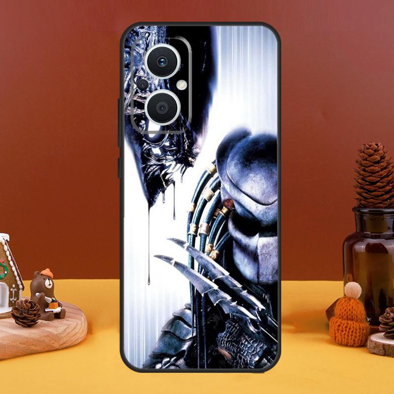 Alien Predator Case For OPPO Reno 5 Lite 4 6 7 8 10 Pro 11 F 4Z 5Z 8T OPPO Find X2 X3 Lite X5 X6 Pro Cover