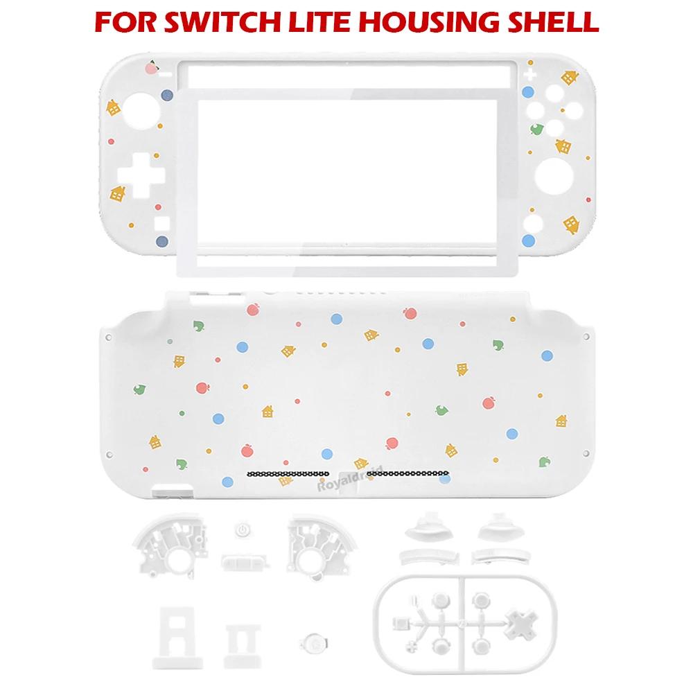 

НОВАЯ ТЕМА DIT для NS Switch Lite, сменный комплект для кастомизации корпуса с передней и задней крышками, кнопками, закаленным стеклом, инструментами для ремонта белый