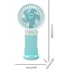 Portable Handheld Fan Battery Fan 2Xaa Battery Operated For Home And Travel Cooling Fan With Phone Stand Holder Handheld Fan_Special Gift