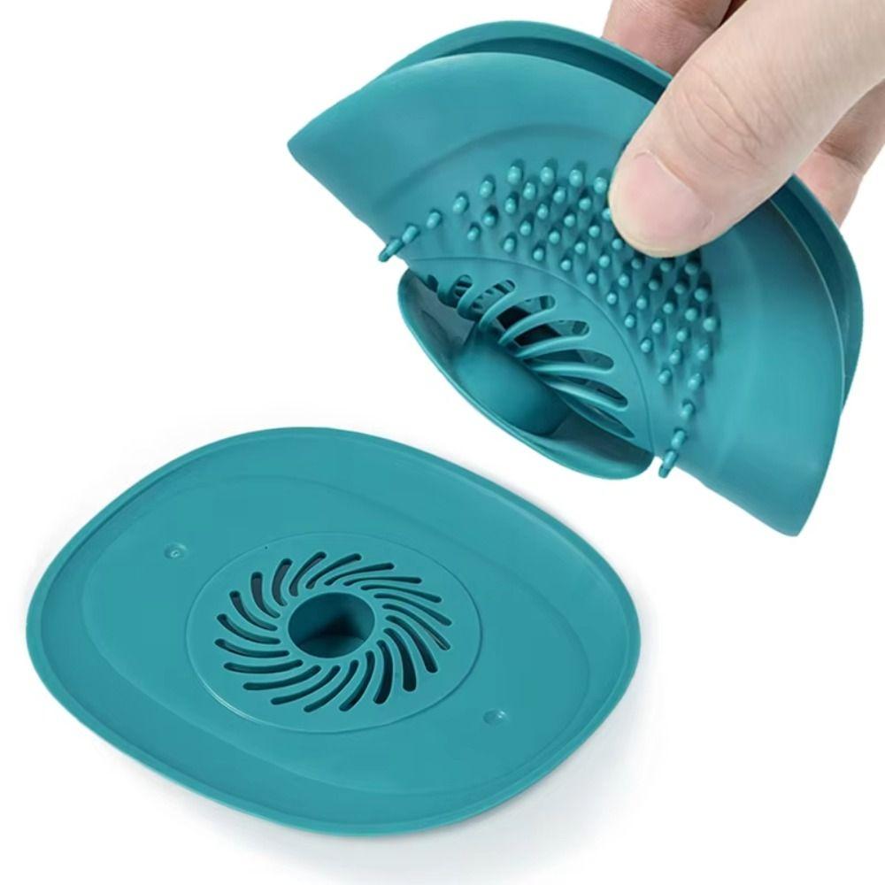 Deodorant Tool Drain Strainer Orange Blue Yellow Green Bathtub Filter Hair Catcher  Bathroom Shower