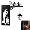 Halloween Retro Bookshelf Lighting Wall Mounted Reading Lamp Metal Gothic LED Night Light  for Studious Home Room Ornament LED
