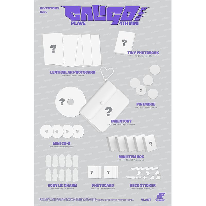 [Pre-order] PLAVE - 4th Mini Album [Caligo Pt.2] SET 4EA