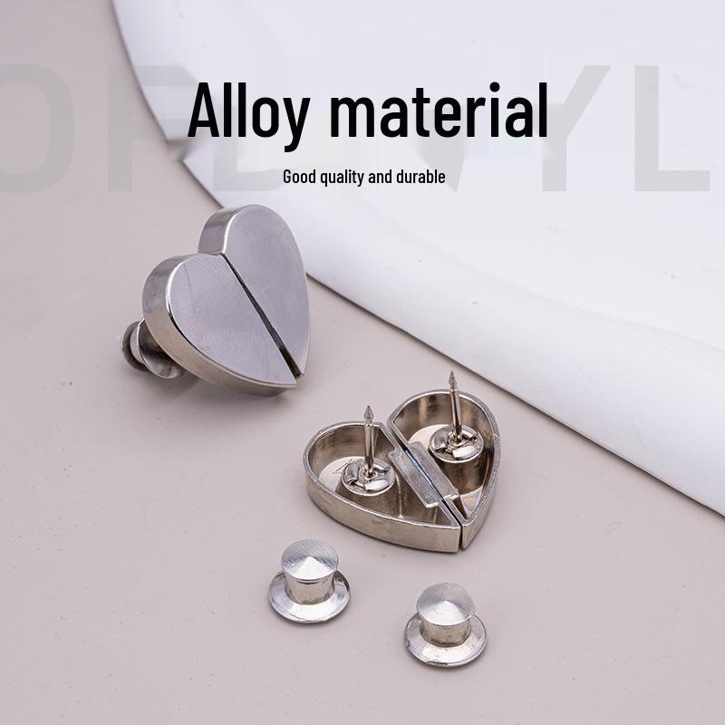 Love Heart Magnetic Curtain Tiebacks - Bedroom & Living Room Closure Clips