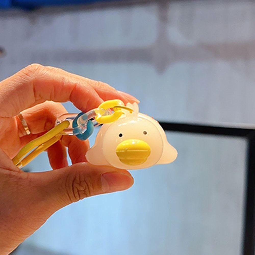 Roast Pig Car Key Pendant Uv Sensitivity Bag Hanging Decoration Backpack