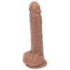 Simulated penis, artificial phallus toy, irregularly shaped soft flesh female sex accessory