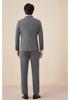 Men's Autumn/Winter Double-Breasted Suit Set - Professional Business Attire for Hotel Managers