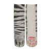 Breathable Cat Paw Socks Cotton Novelty Stocking Funny Thermal Calf Socks  Unisex