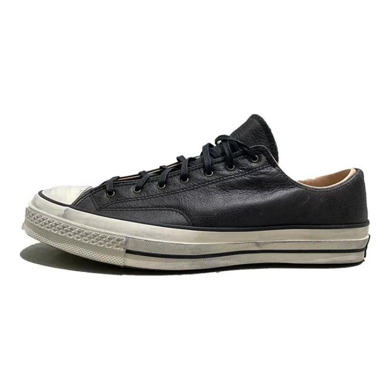 Converse נעלי סניקרס יוניסקס Chuck 70 נמוכות חבילת וינטג' - שחור אגרה A02625C