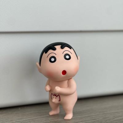 Figurka Crayon Shin-chan Himan figurka ozdoba na stůl model panenka Nohara Shinosuke koupající se Shin-chan GK
