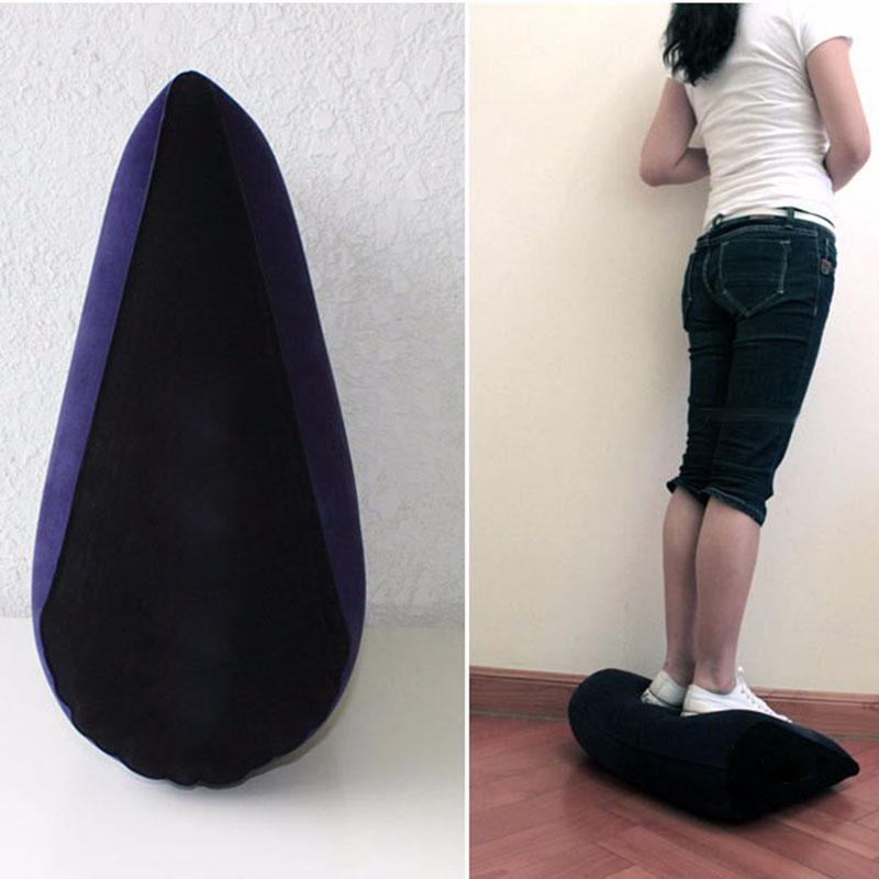 Inflatable Sex Pillow Magic Triangle Pillow Toys Sex Position Inflatable Furniture Chair Sofa Erotic Adult Games for Couples Sex