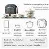 Portable Ceramic & Glass Travel Tea Set