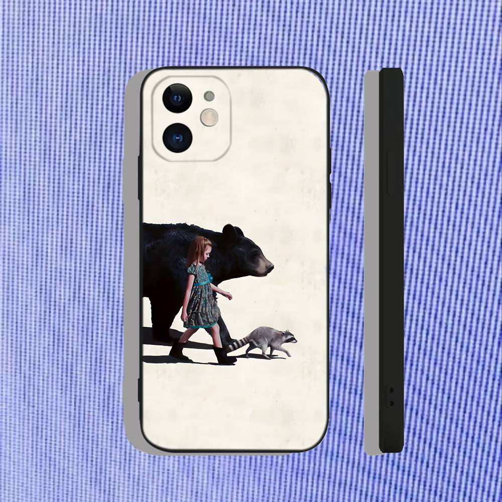 Red Hot Chili P-Peppers Phone Case For iPhone 17,16,15,14,13,12,11,Pro,Max,Plus,Air,X,XS,XR,SE,8,7,Mini,Soft Black Funda