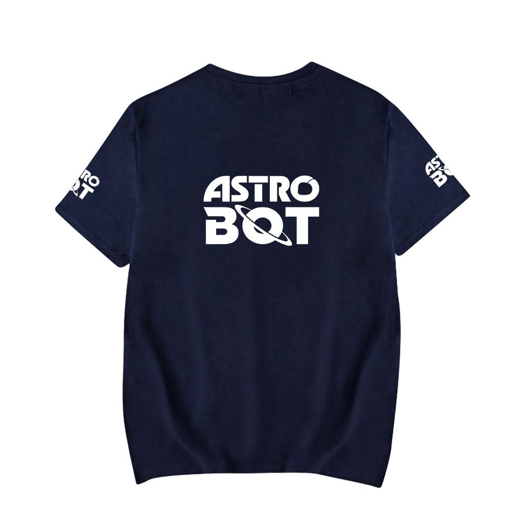Astro Bot Printing Women Men Tshirt Casual Breathable Tshirts Funny Loose Tees Shirts Street Oversized T-Shirts Man