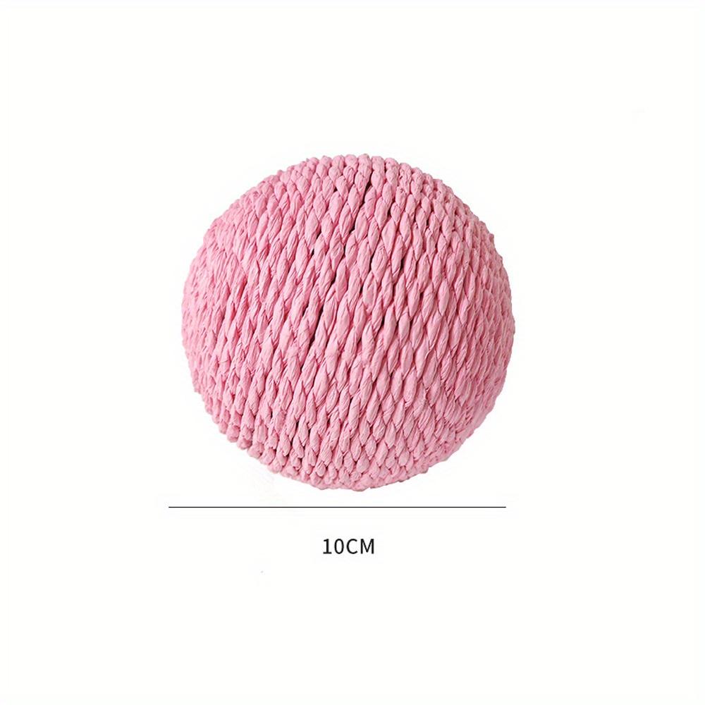 Big Sisal Cat Scratching Ball Toy Bite-resistant Kitten Interactive Chew Toys Funny Cat Scratcher Pet Supplies