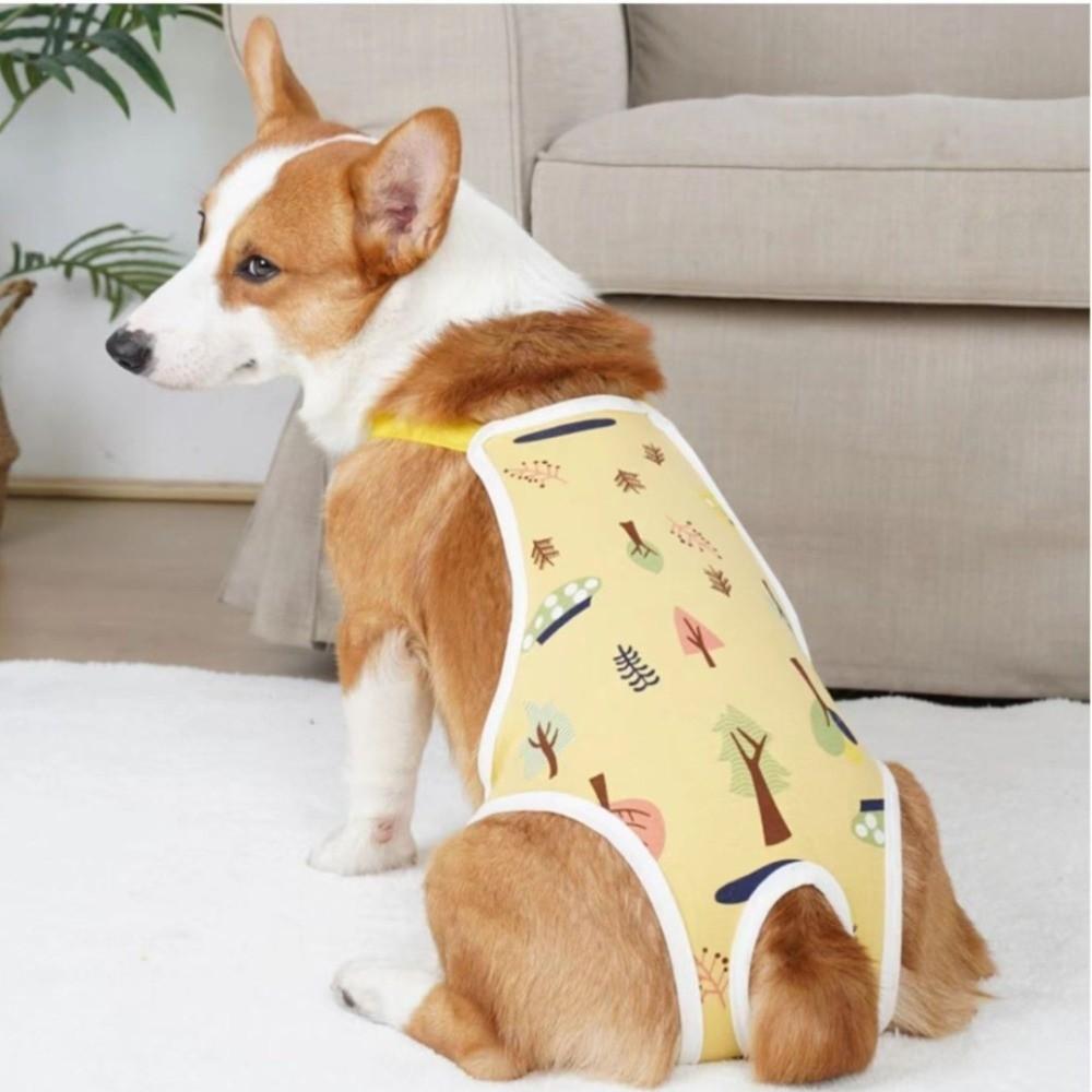 Adjustable Dog Physiological Pants Shoulder Straps Washable Dog Sanitary Panties Leak Proof Pet Underwear Incontinence