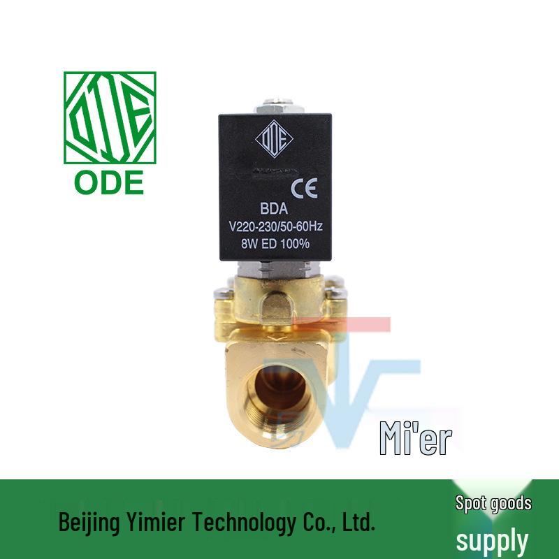 Italy ODE 21WA4Z0V130 220V Normally Open Pilot-Operated Two-Way Solenoid Valve